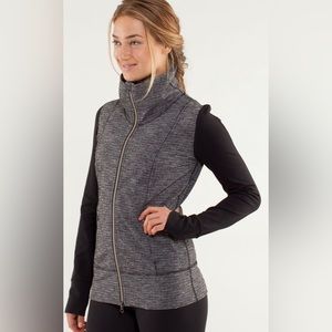 Lululemon Daily Yoga JacketCoco Pique Black / Black